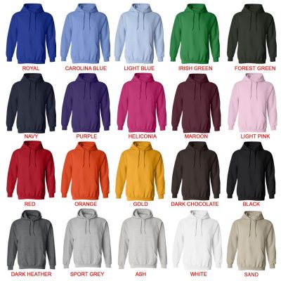 hoodie color chart - Hell's Paradise Merch