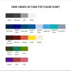 tank top color chart - Hell's Paradise Merch