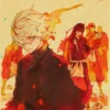 2023 New Anime Hell Paradise Poster Nostalgia Kraft Paper Print Art Picture Cartoon For Room Cafe 13 - Hell's Paradise Merch